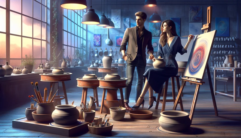 pottery class or painting session 1024x585 - Epic First Date Ideas: From Cute to Adventurous
