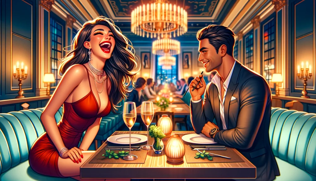 show your sense of humor  1024x585 - First Date Tips for Men: 10 Game-Changing Secrets to Captivate Her Heart Instantly!